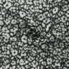 Tissu mousseline lurex Poésie - noir x 50cm