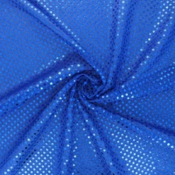 Tissu paillettes Carnaval - bleu