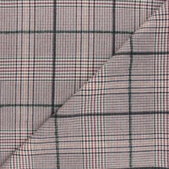 Tissu polyviscose lurex Hive - bordeaux