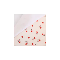 Tissu éponge monoface Ilove - écru