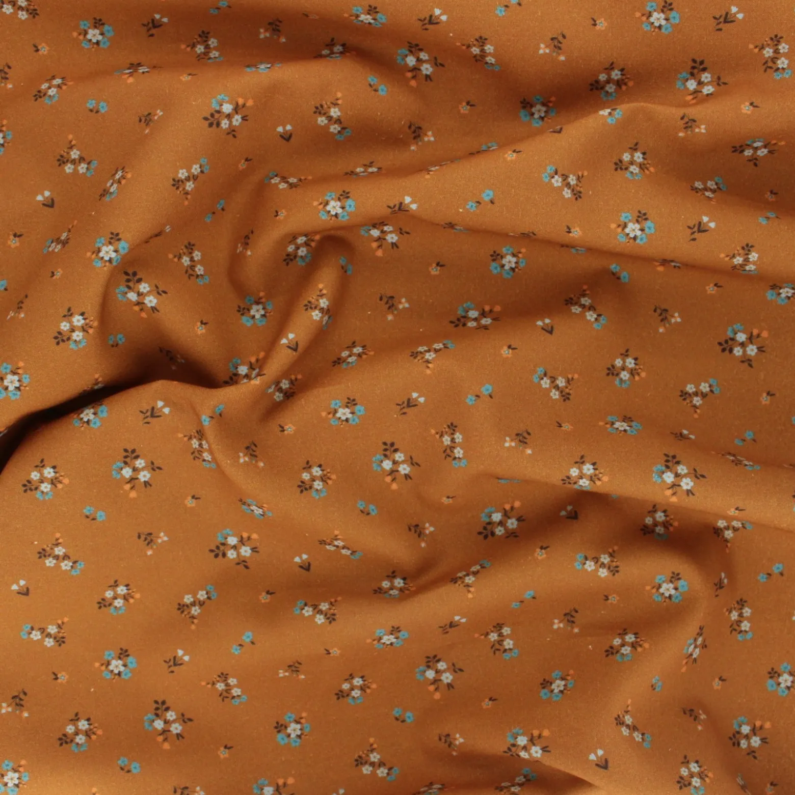Tissu popeline de coton Floris
