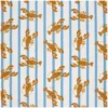 Tissu popeline de coton Homard - écru