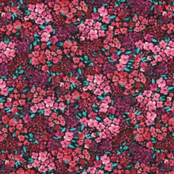 Tissu popeline de coton Magencia - noir