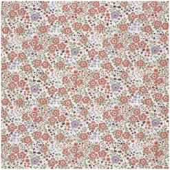 Tissu popeline de coton Mélo - blanc cassé