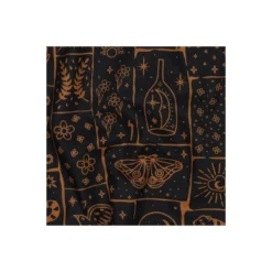 Tissu popeline de coton Mysteria