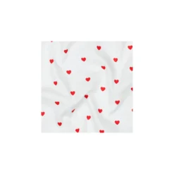 Tissu popeline de coton Petits coeur