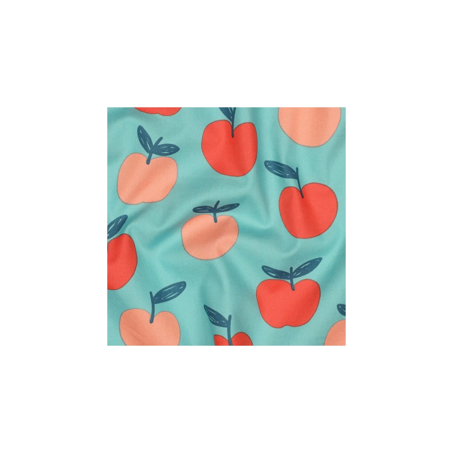 Tissu popeline de coton Poppy Fruit - pomme