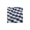 Tissu popeline de coton vichy Any - bleu marine