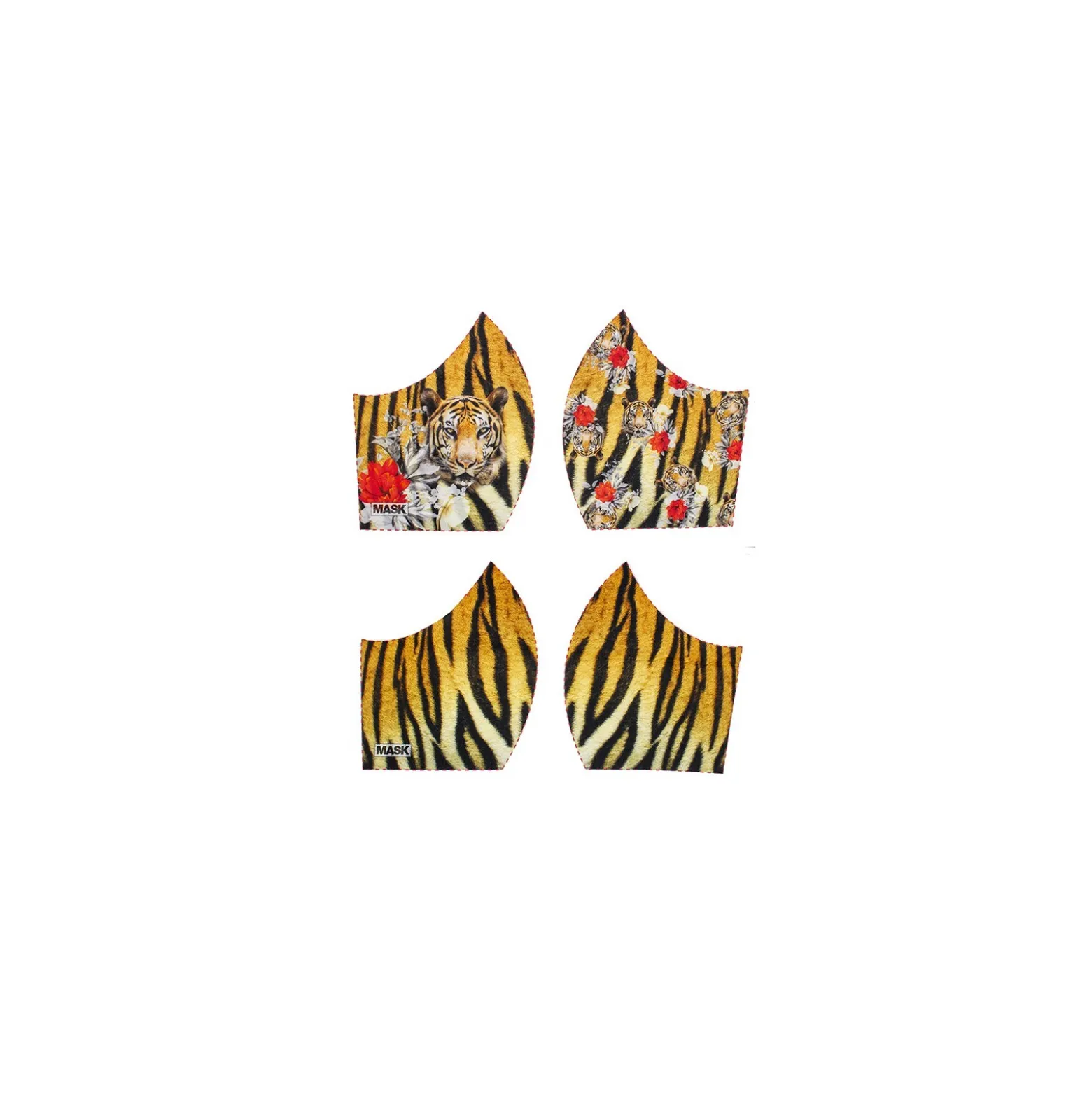 Tissu pour masque Texture - Tigre