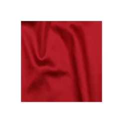 Tissu satin de coton - rouge