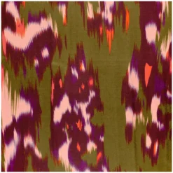 Tissu satin Magma - vert