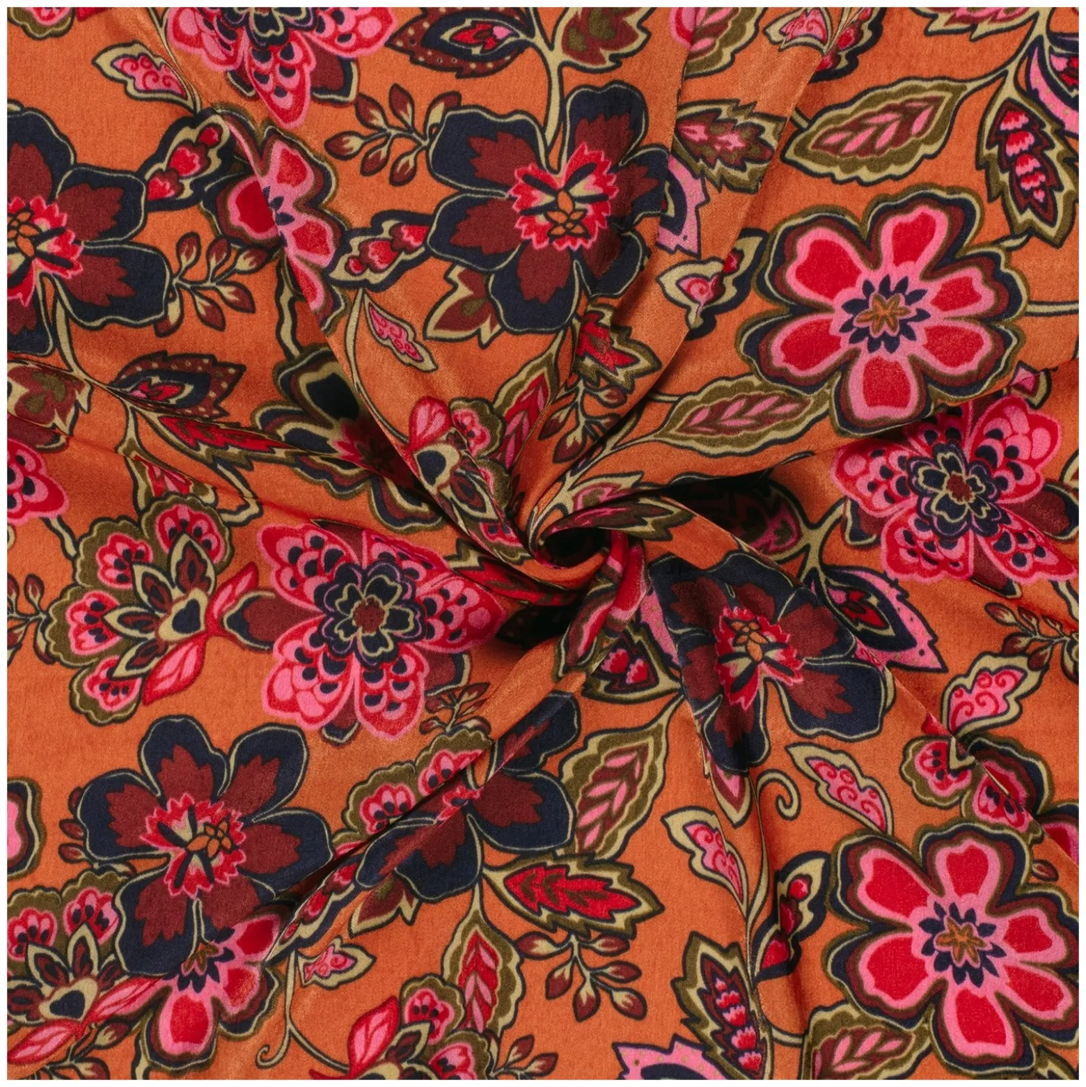 Tissu satin peau de pêche Soledad