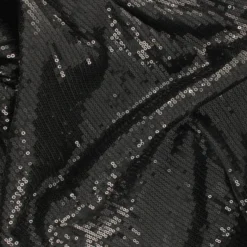 Tissu sequins Rendez-vous - noir