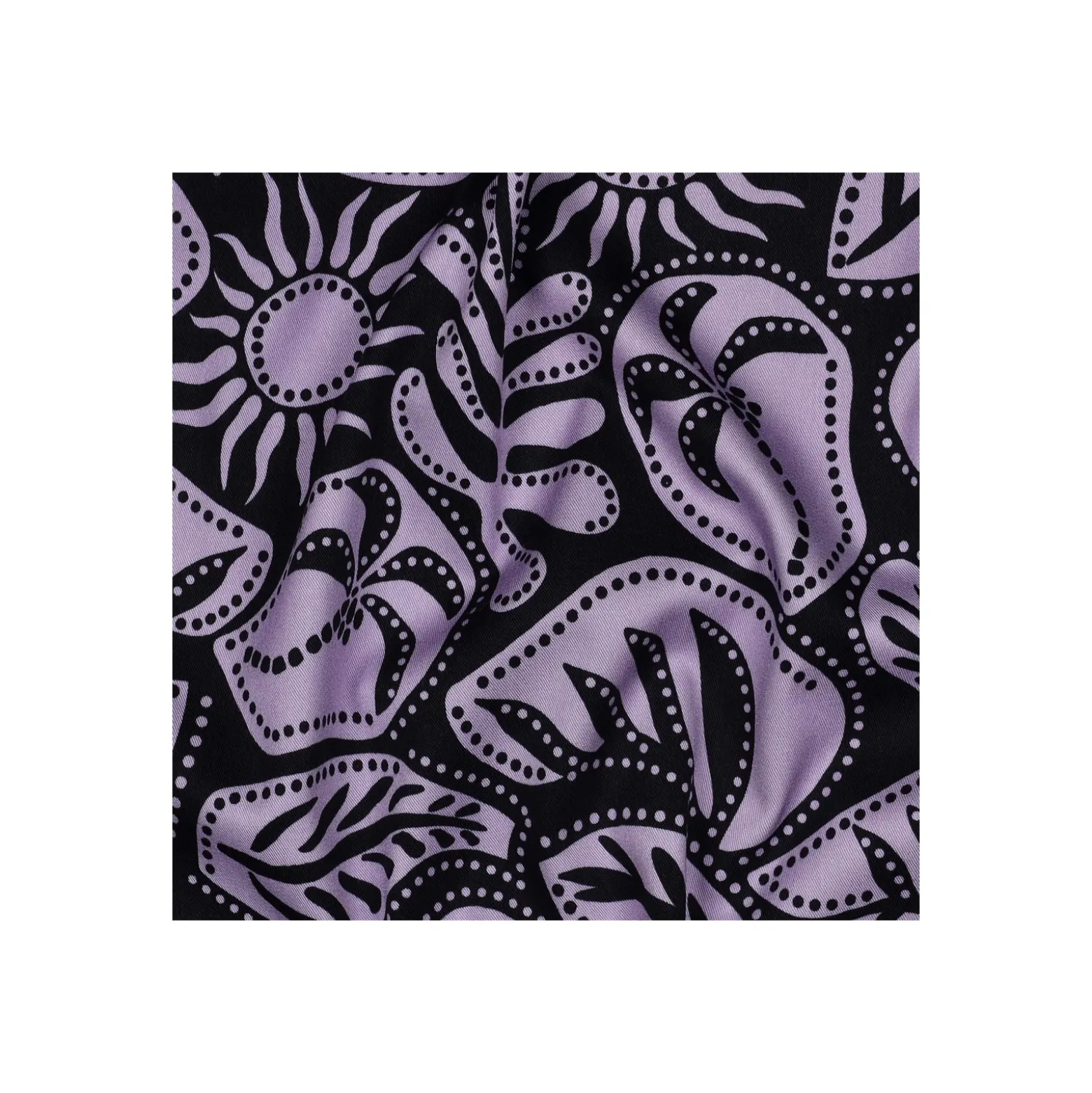 Tissu sergé de viscose stretch Pommé fabrics Soli - bleu nuit
