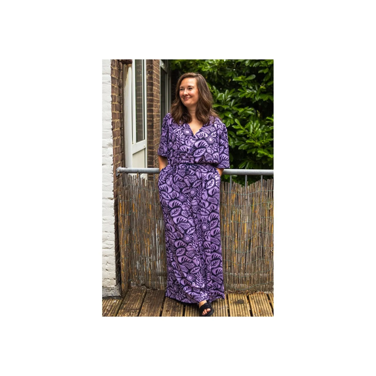 Tissu sergé de viscose stretch Pommé fabrics Soli - bleu nuit