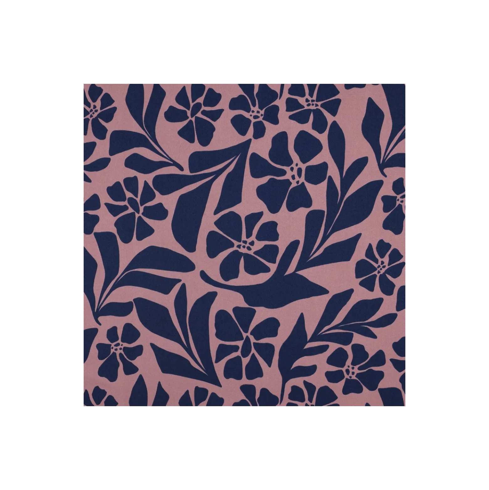 Tissu sergé de viscose stretch Pommé fabrics Nymphéa - vieux rose