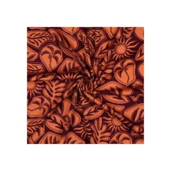 Tissu sergé de viscose stretch Pommé fabrics Soli - bordeaux