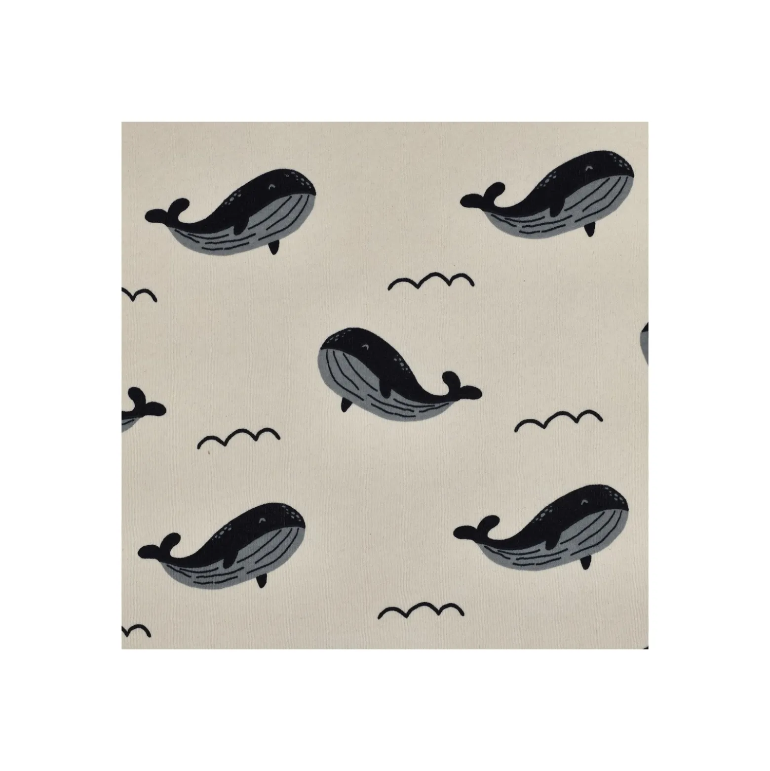 Tissu sweat épais Poppy Baleine - écru