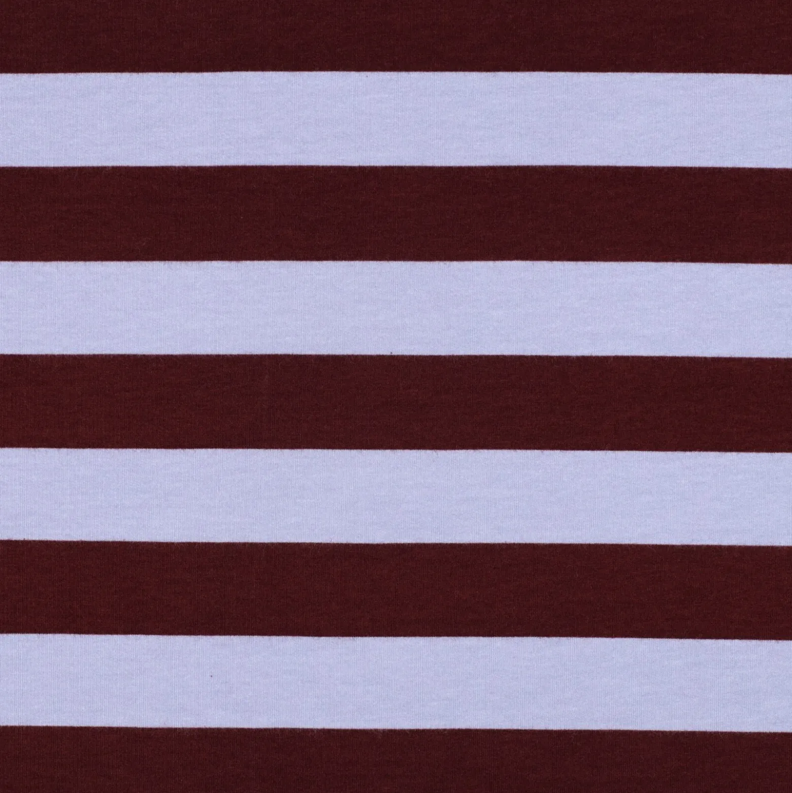 Tissu sweat Poppy Stripes - bordeaux / lavande