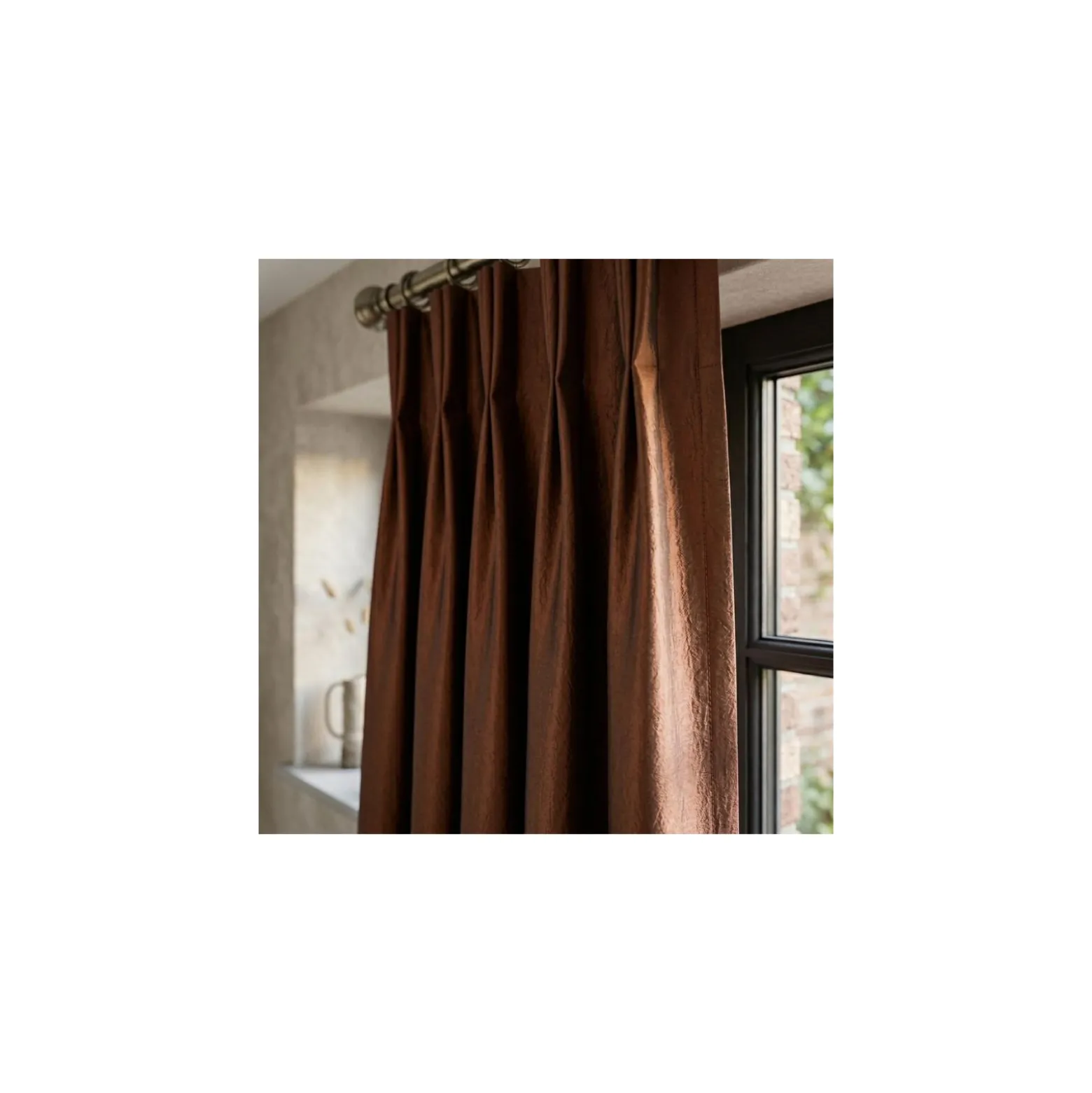Tissu taffetas uni Orient