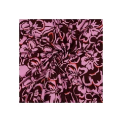 Tissu TENCEL™ Pommé fabrics Flori - bordeaux