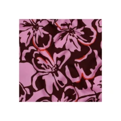 Tissu TENCEL™ Pommé fabrics Flori - bordeaux