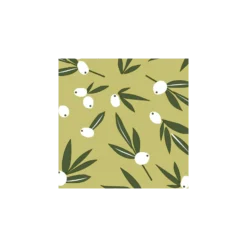 Tissu toile cirée Captain Cook Olive it - vert