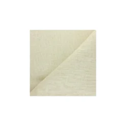 Tissu toile de jute lurex - blanc