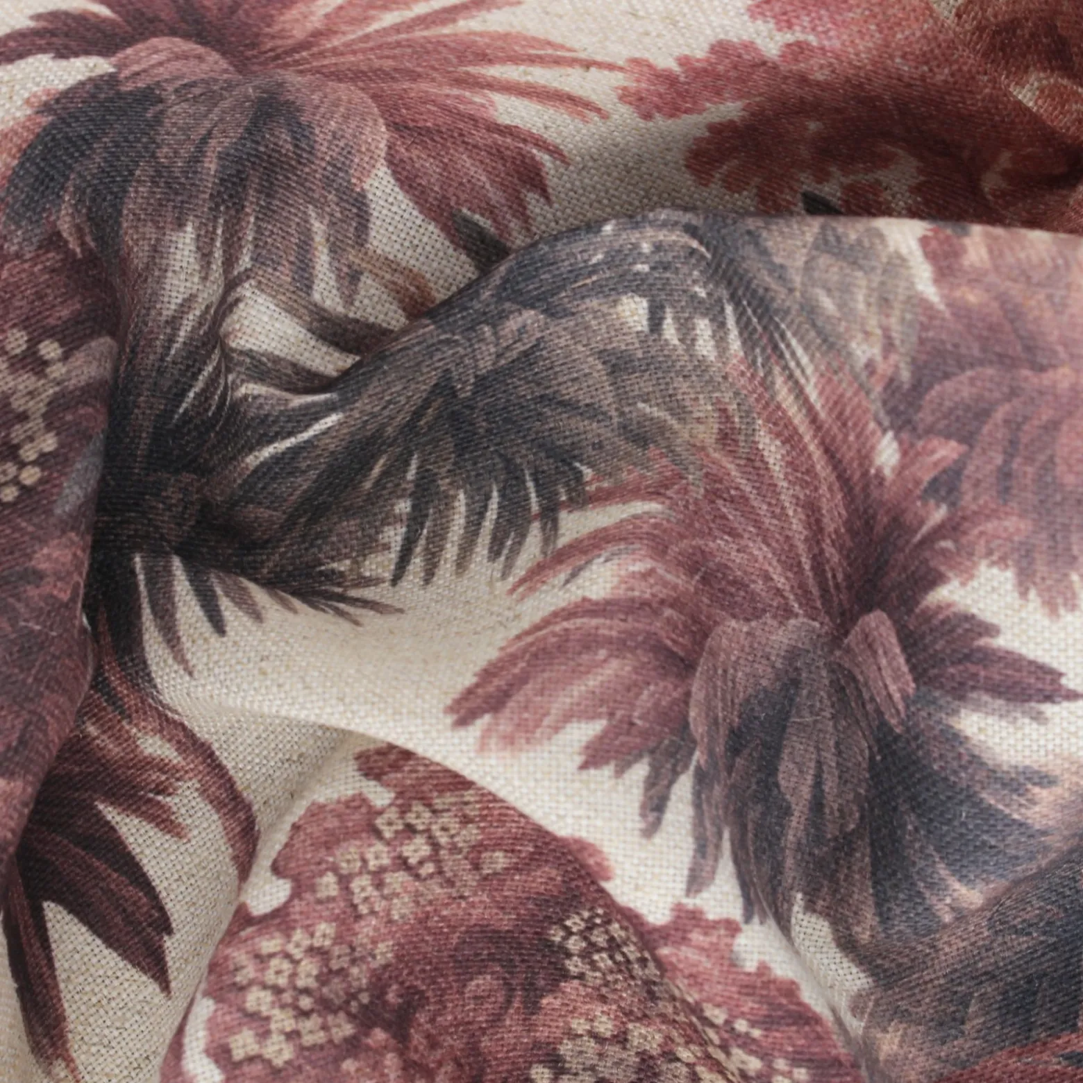Tissu toile polycoton lin Utopia
