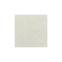 Tissu tulle Garance - crème paillettes
