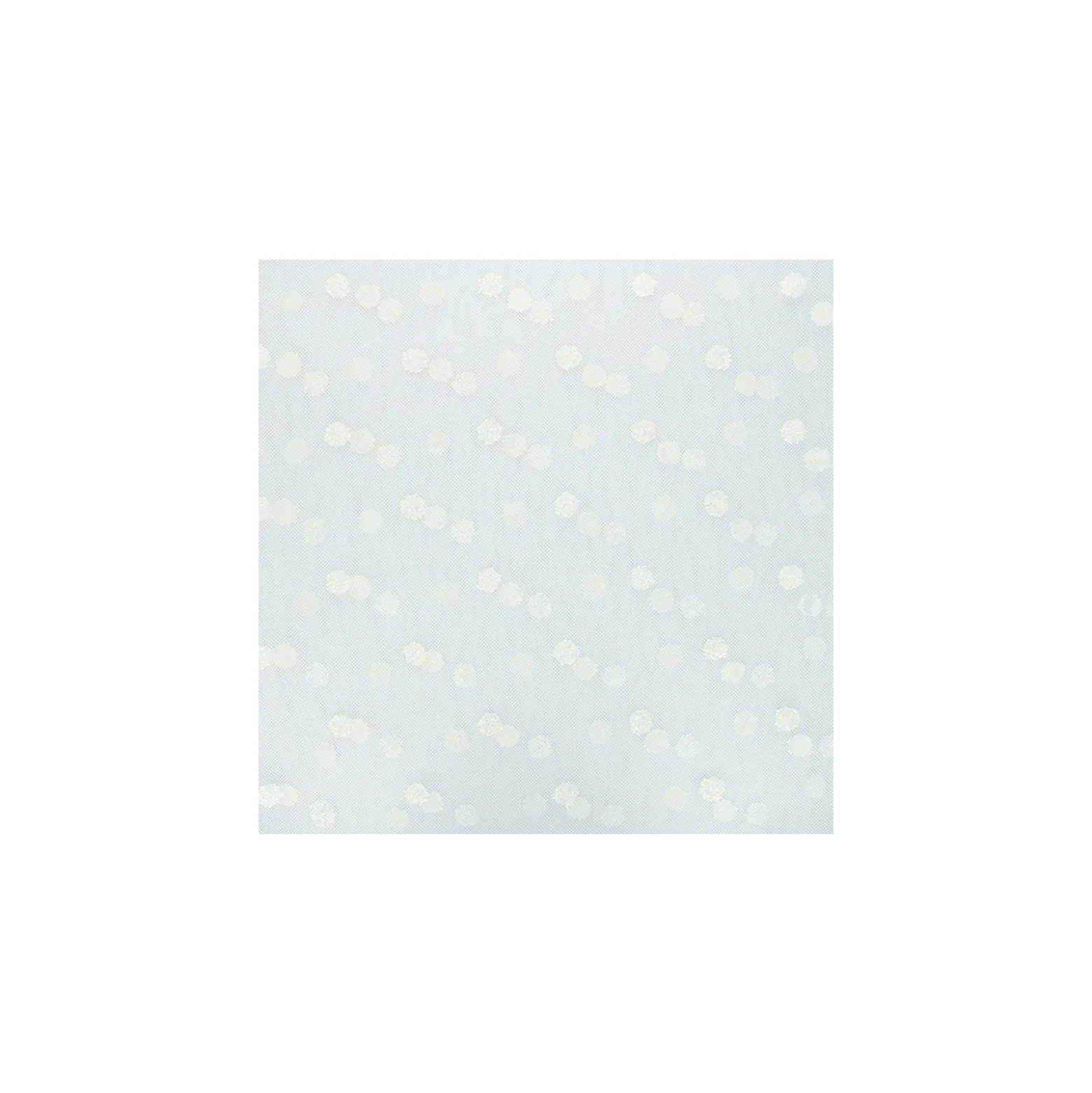 Tissu tulle Hortense - crème paillettes