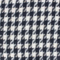 Tissu tweed lurex à carreaux
