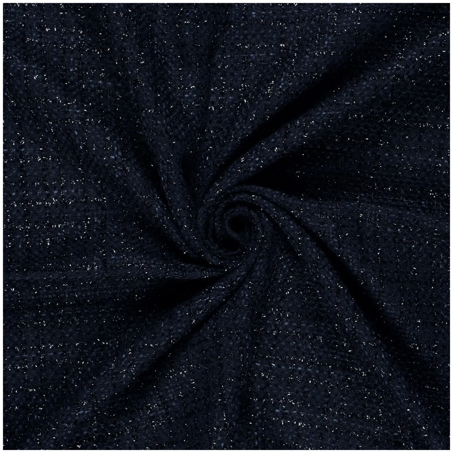Tissu tweed lurex Shine