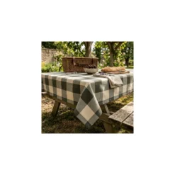 Tissu vichy tissé teint Big Célestin