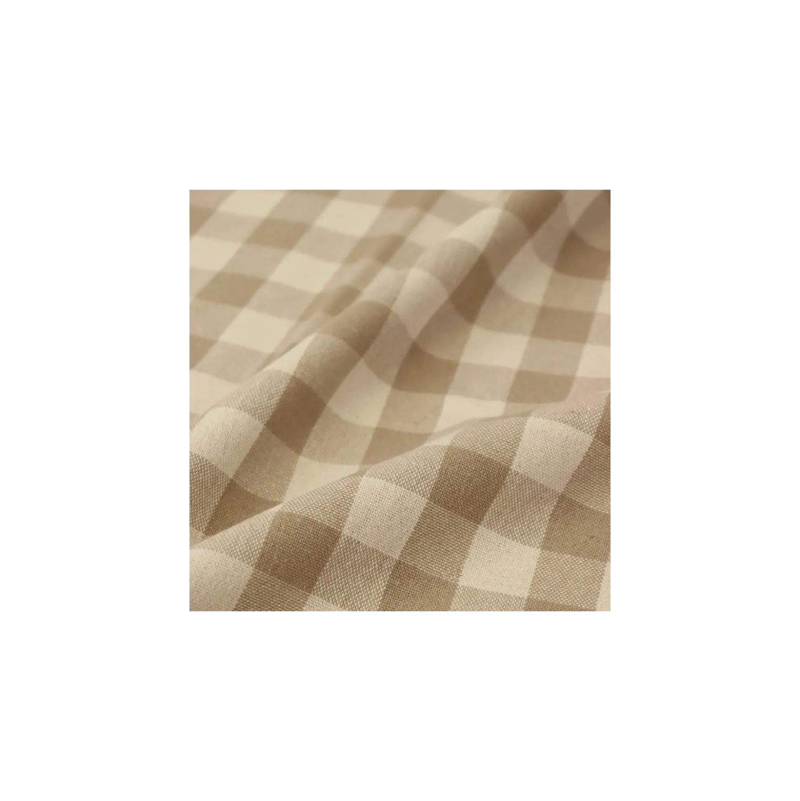 Tissu vichy tissé teint Célestin