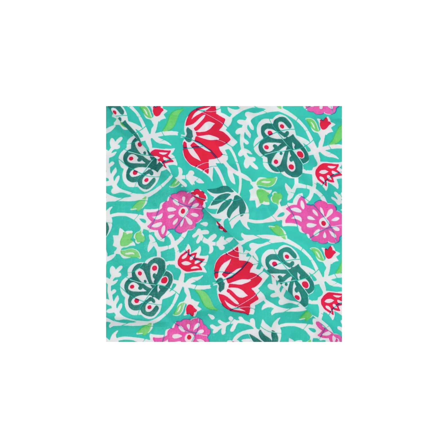 Tissu viscose Calicor - vert