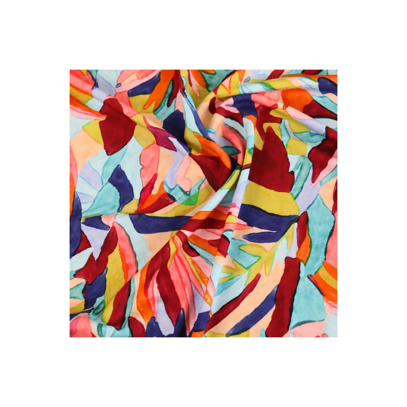 Tissu viscose Galerie - multicolore
