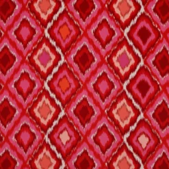Tissu viscose Optika - rouge