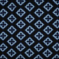 Tissu viscose Pommé fabrics Kalya - noir