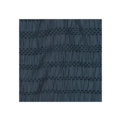 Tissu viscose smocké - bleu marine