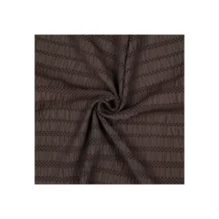 Tissu viscose smocké - marron