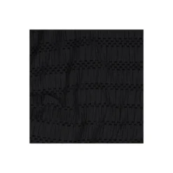 Tissu viscose smocké - noir