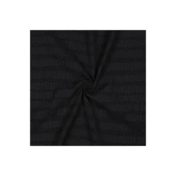 Tissu viscose smocké - noir