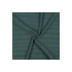 Tissu viscose smocké - vert foncé