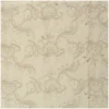 Tissu voile de coton broderie anglaise Artémis