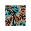 Tissu wax pailleté Bamori - marron