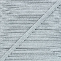 Tresse élastique plate lurex - argenté