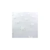 Tulle luxe floqué Etoiles blanc