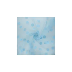 Tulle pois velours